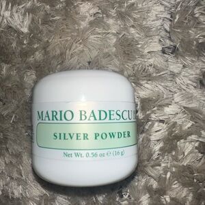 Mario Badescu Silver Powder in White and Green